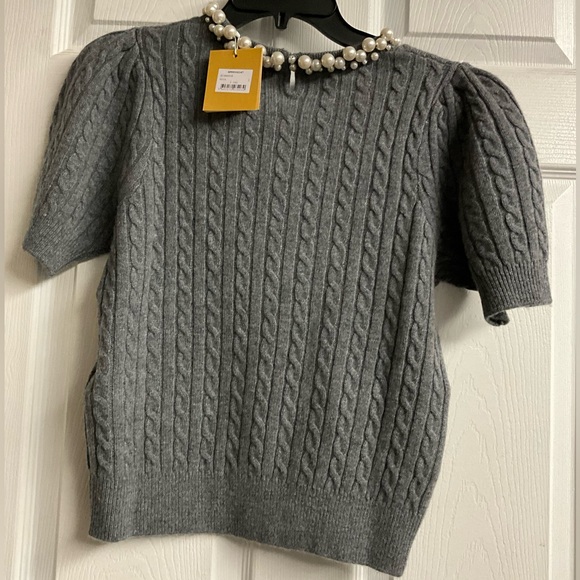 Madie Embellished Cable Knit Sweater - Picture 4 of 6